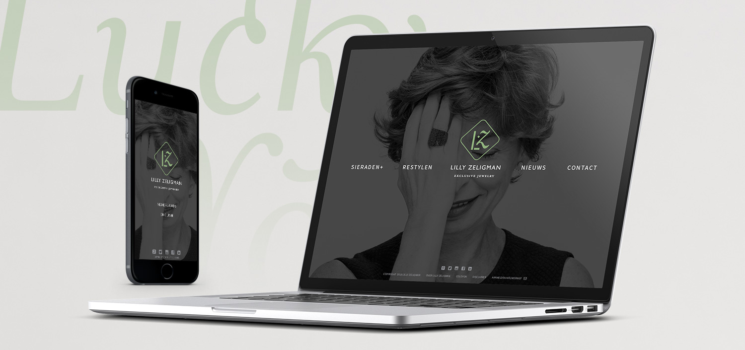 Responsive website juwelier laptop - Rene Verkaart)