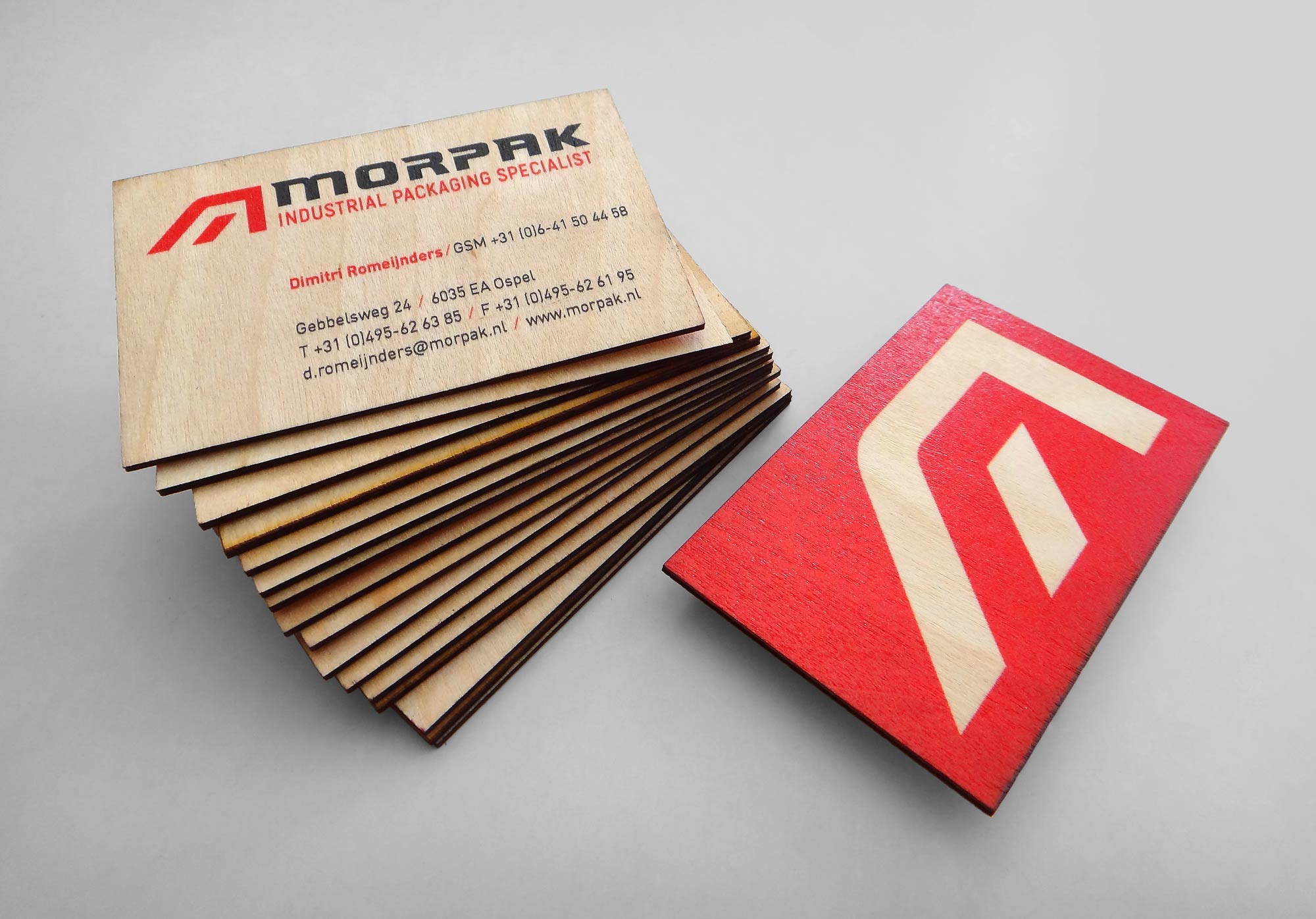 morpak businesscard - Rene Verkaart)