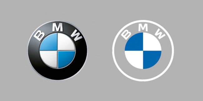 BMW Flat Design logo