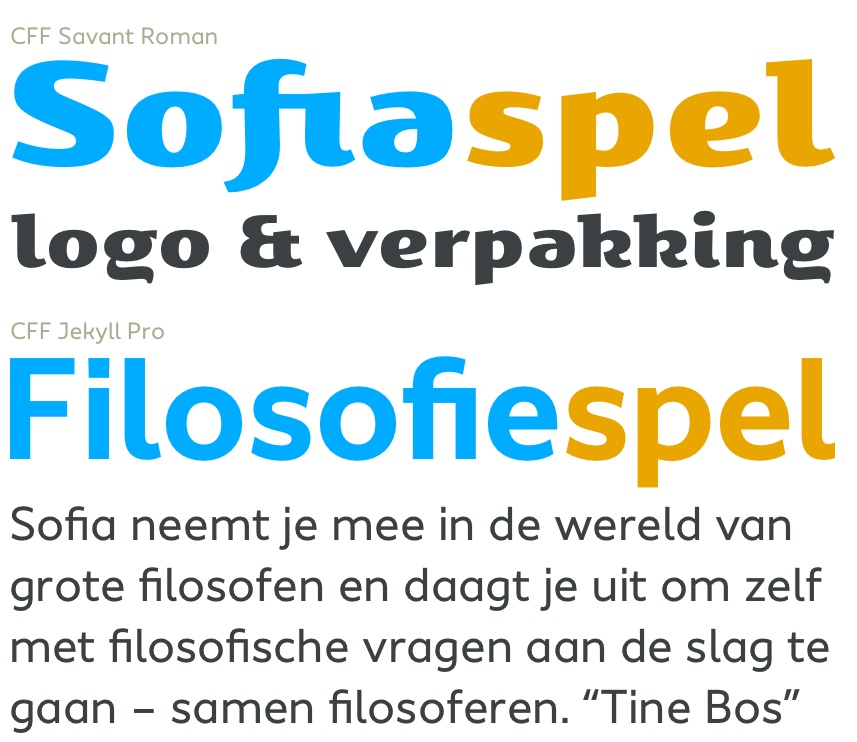 Sofia typografie - Rene Verkaart