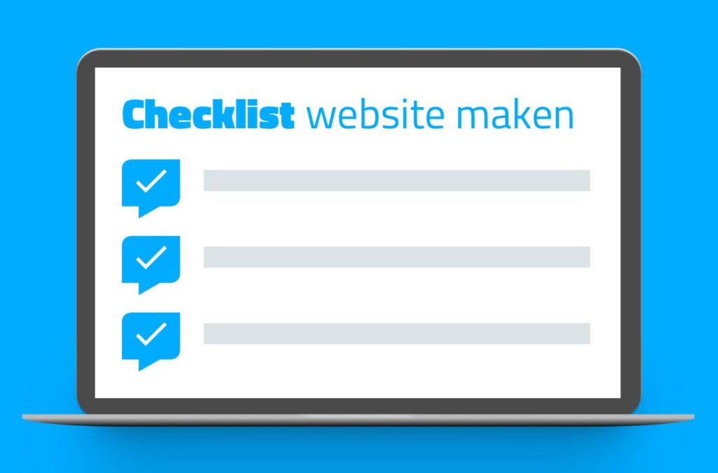 Checklist website maken webdesign bureau - Rene Verkaart