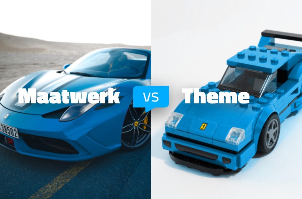 maatwerk vs theme - Rene Verkaart