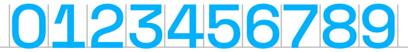 Lining Tabular Numbers - Rene Verkaart