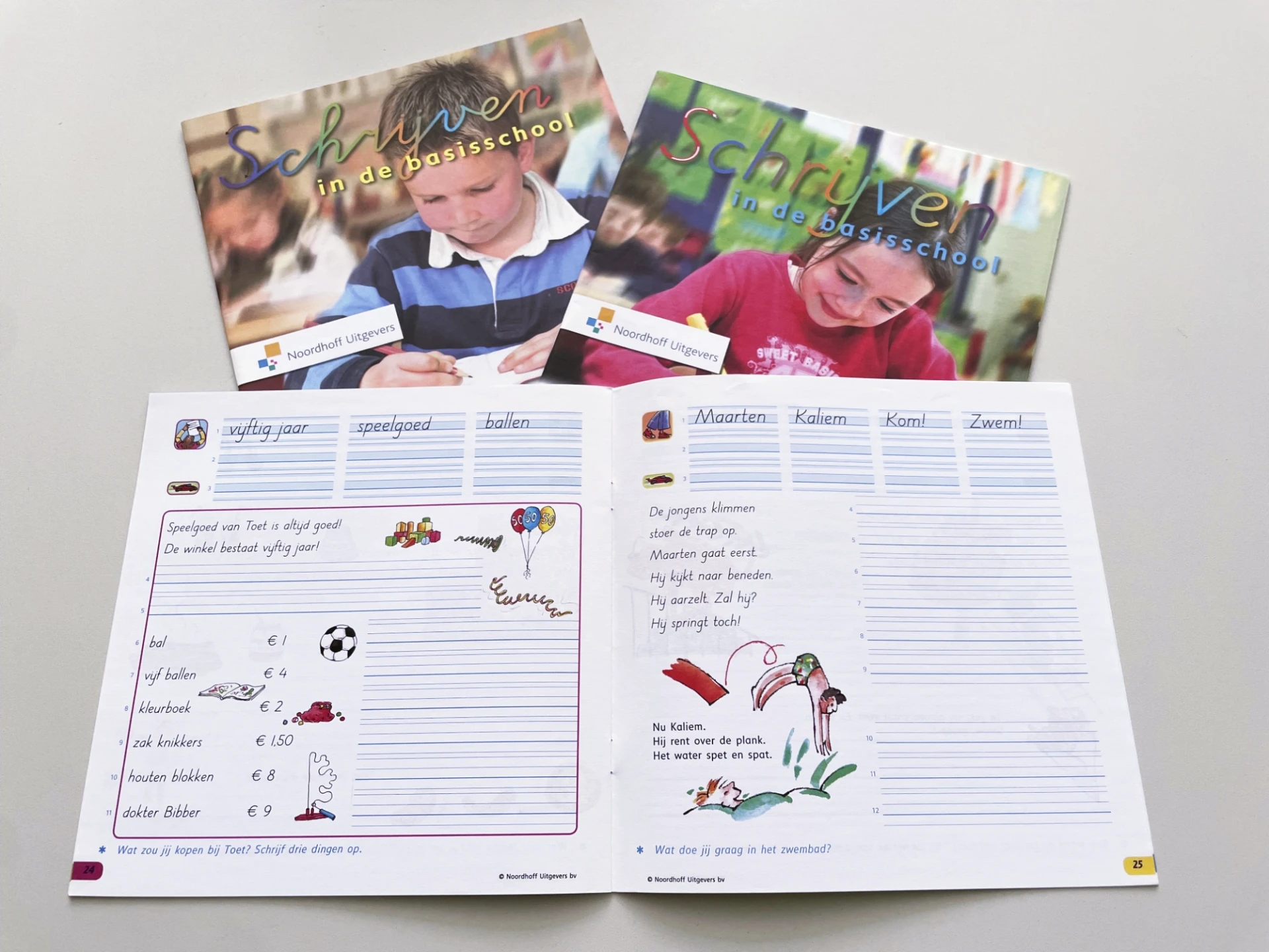 Schrijven in de Basisschool boekjes - Rene Verkaart