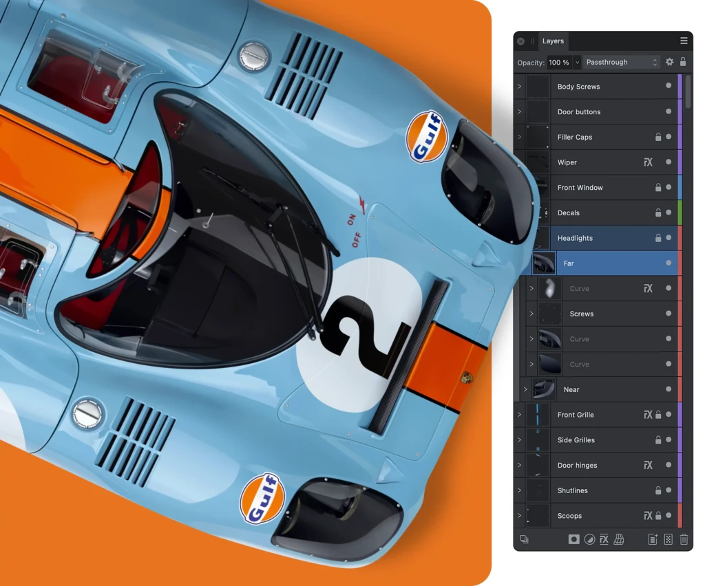Affinity Designer vector image