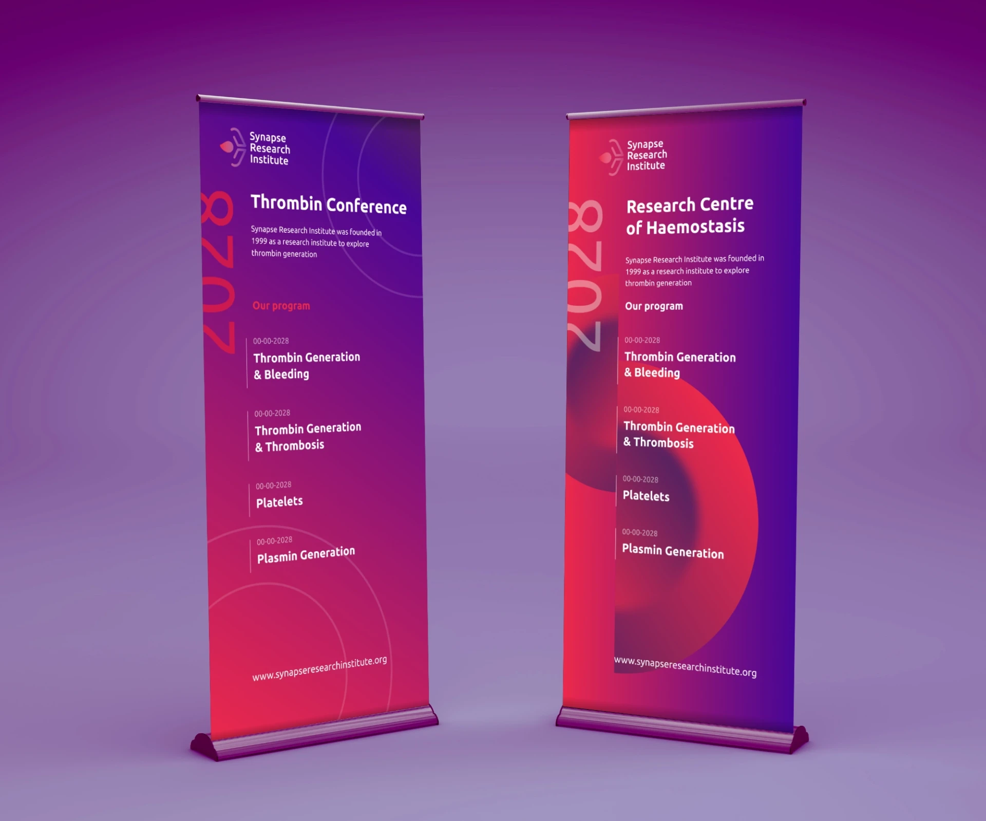 Synapse Roll-up banners - Stoere Binken Design