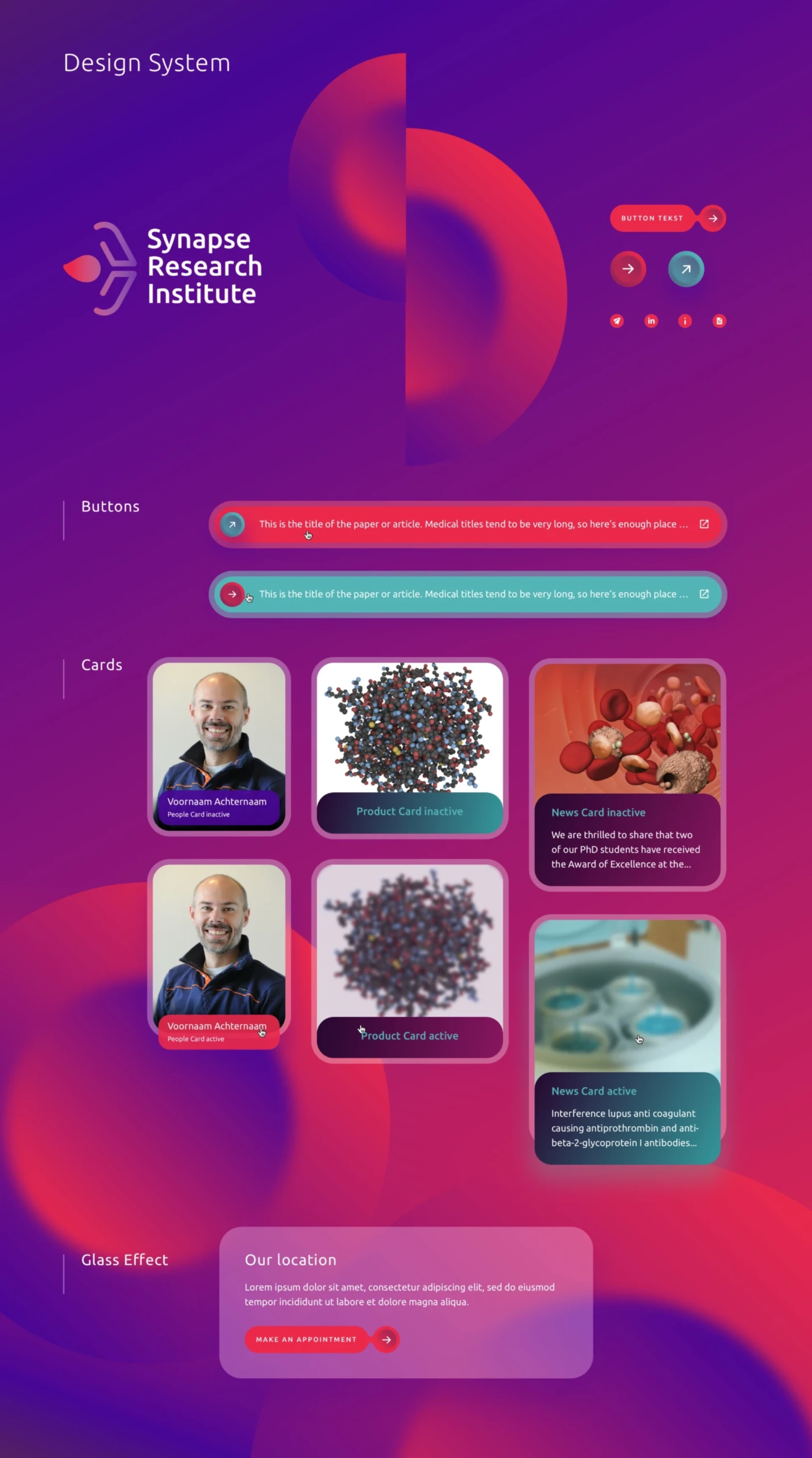 Synapse Design System - Rene Verkaart